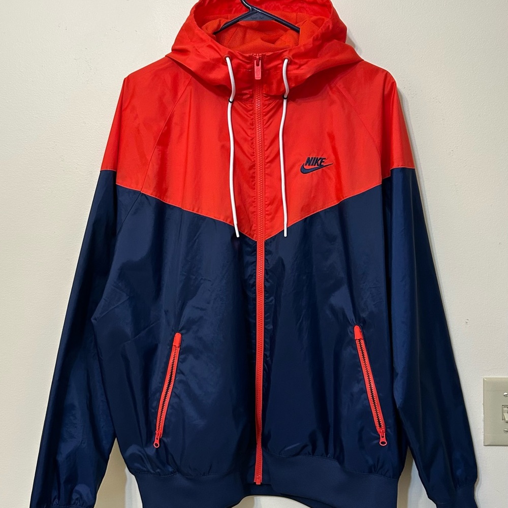 Nike Windrunner - Red/Blue, Size L